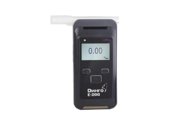 Анализатор концентрации паров этанола в выдыхаемом воздухе (алкотестер) Динго Е-200 с/без принтером