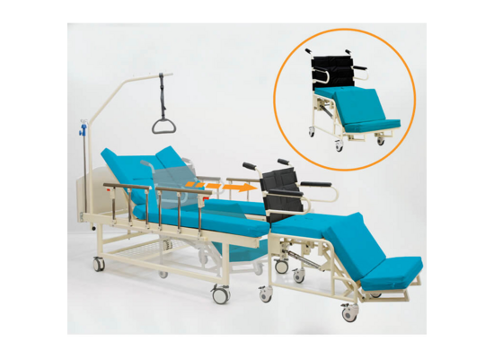 Функциональная кровать с интегрированным креслом-каталкой MET INTEGRA