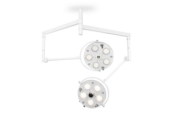 Медицинский двухкупольный хирургический светильник FotonFLY 6М 5С с камерой