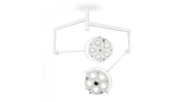 Медицинский двухкупольный хирургический светильник FotonFLY 6S 5С с камерой