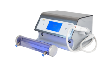 Педикюрный аппарат со спреем, подсветкой и сенсорным экраном FeetLiner Breeze