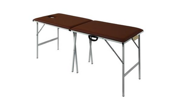 Складной массажный стол металлический