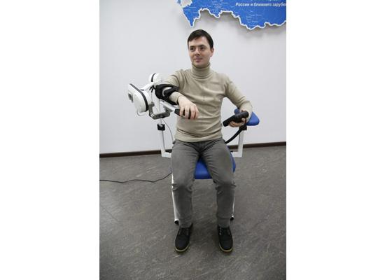 Аппарат двигательный для роботизированной механотерапии суставов верхних конечностей «Орторент-плечо»