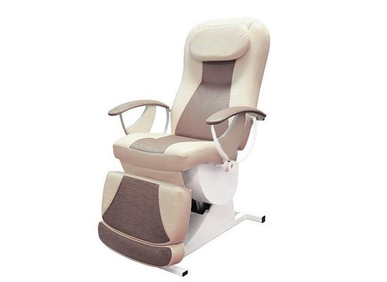 Косметологическое кресло с двумя электроприводами 