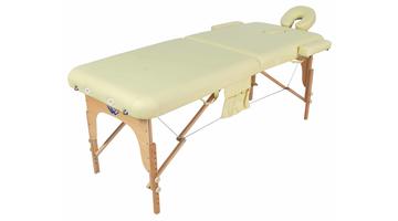 Массажный стол складной деревянный JF-AY01 2-х секционный (МСТ-003Л)