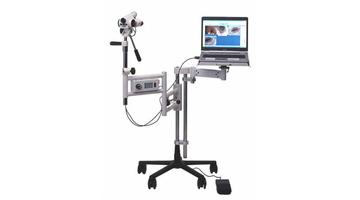 Рабочая станция для врача гинеколога на базе видеокольпоскопа 3 MV-USB LEISEGANG